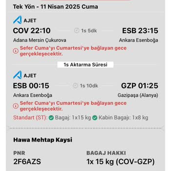 Uçuş Gecikmesi Ve Yanlış Bilgilendirme Mağduriyeti