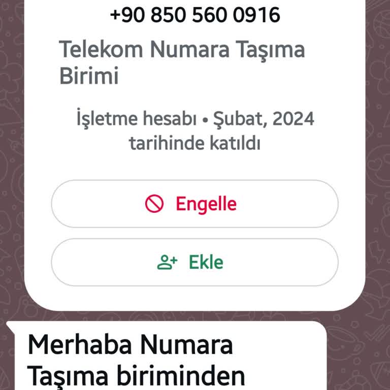 Numara Taşıma Başvurusunda Güven Sorunu