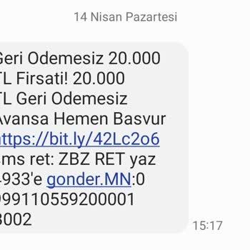 ZUBİZU Mesajlarından Kurtulmak İstiyorum!