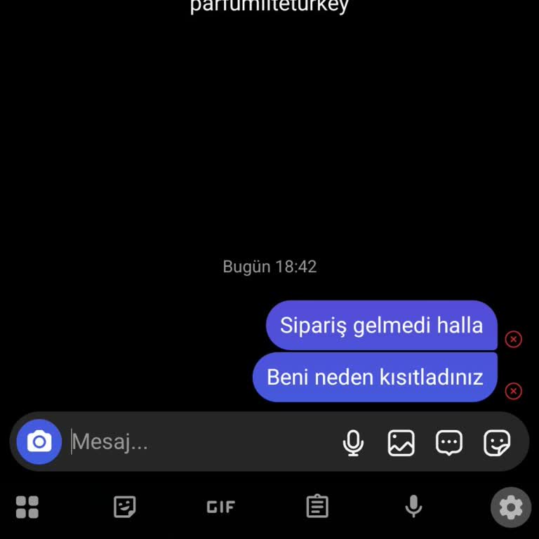 Sipariş Edilen Parfümün Teslim Edilmemesi Ve İletişim Sorunu