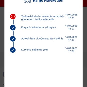 Aras Kargo İle Üçüncü Kez Teslimat Sorunu