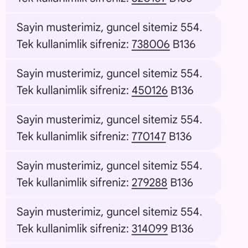 Sürekli Gelen Mesajlar Hakkında Şikayet