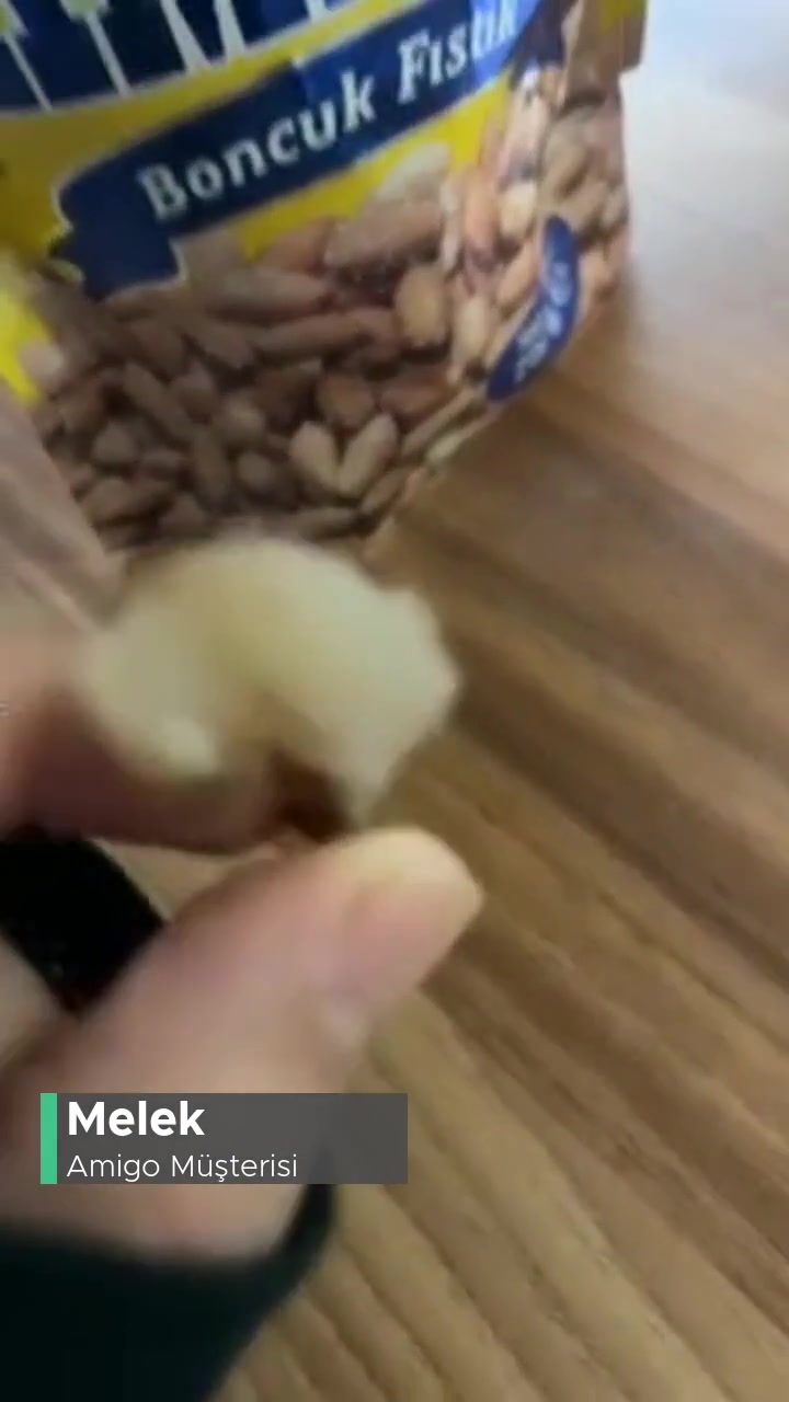 Amigo Boncuk Fıstık İçinden Çıkan Silikon Parça! videonun kapak resmi