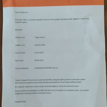 Nike Ayakkabıda Beklenmedik Kabarmalar