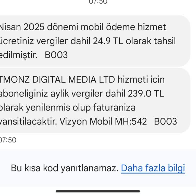 İzinsiz Ücretlendirme Ve Hukuki Tehdit