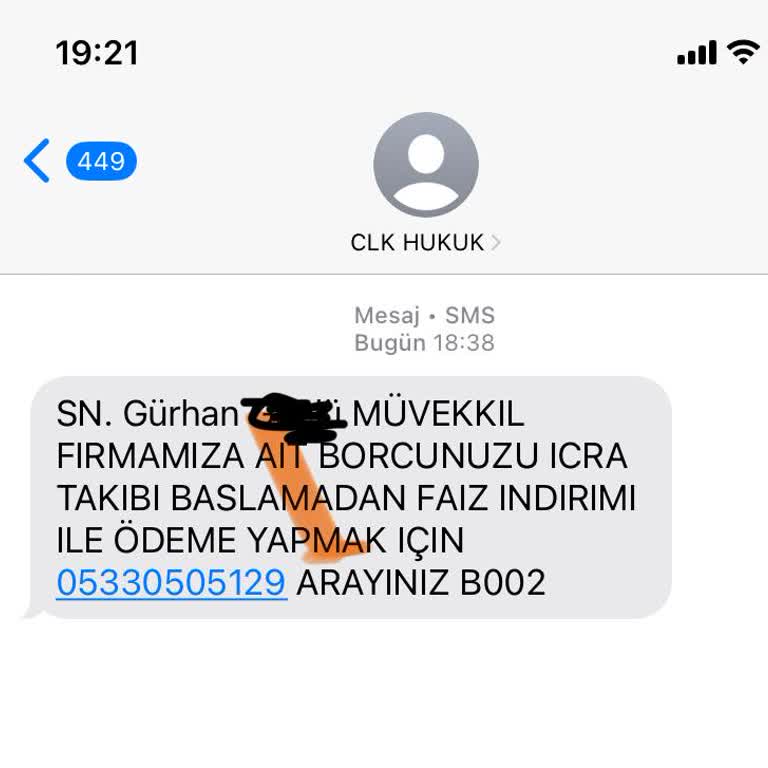 Yanlış İcra Takibi Mesajı: Haksız Suçlama Ve Rahatsızlık