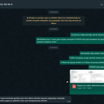 Siparişim Nerede? İletişim Kuramıyorum!