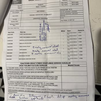Doğtaş Mobilya Teslimat Ve Montajında Uzun Süreli Gecikme