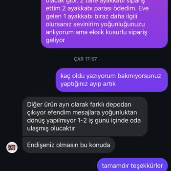 Eksik Gönderim Ve İlgisizlik Sorunu