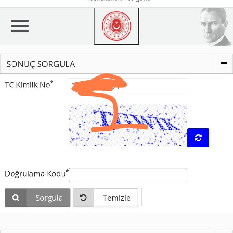 Milli Savunma Bakanlığı Söz Er İçin Sürekli Hata Veren Sonuç Sayfası Sorunu