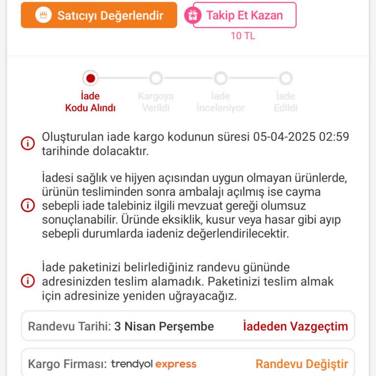 İade Sürecinde Mağduriyet Ve Kalitesiz Ürün Şikayeti