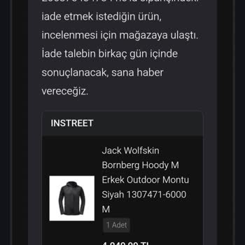 Yanlış Ürün Gönderimi Ve İade Sürecinde Zorluk