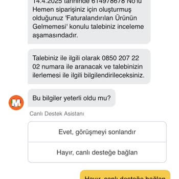 Migros'un İade Sorunu Ve Müşteri Hizmetleri Eksikliği