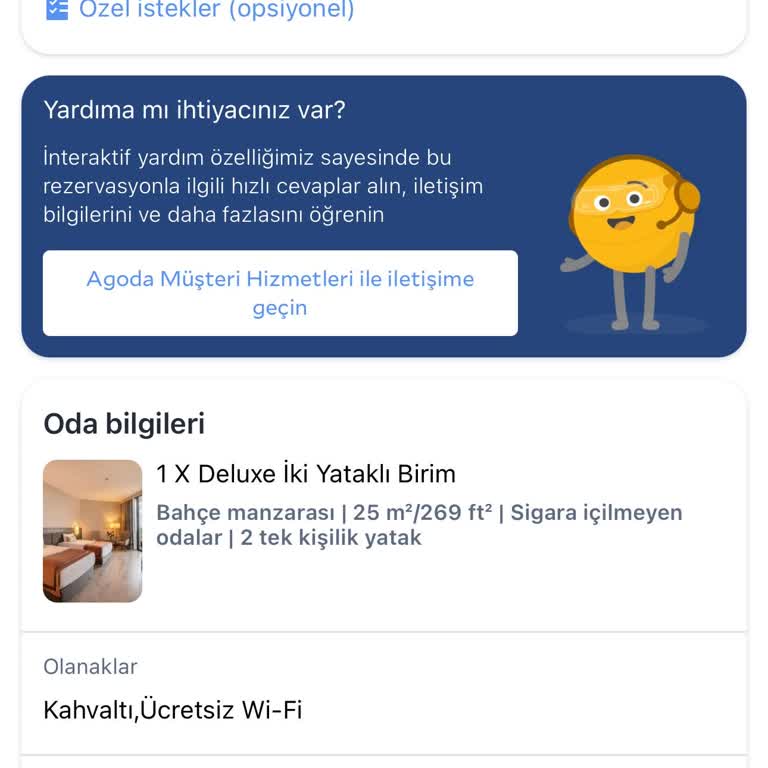 Hotel Pia Bella'da Deluxe Oda Hayal Kırıklığı