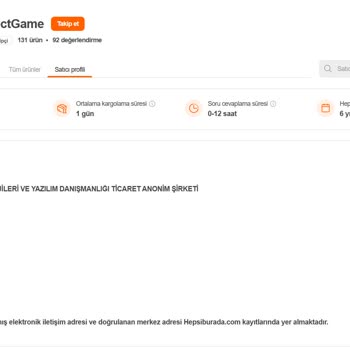Hepsiburada Ve Connect Game Satıcısının Müşteri Hizmetleri Fiyaskosu: Garanti Kapsamında Çözüm Bulunamıyor
