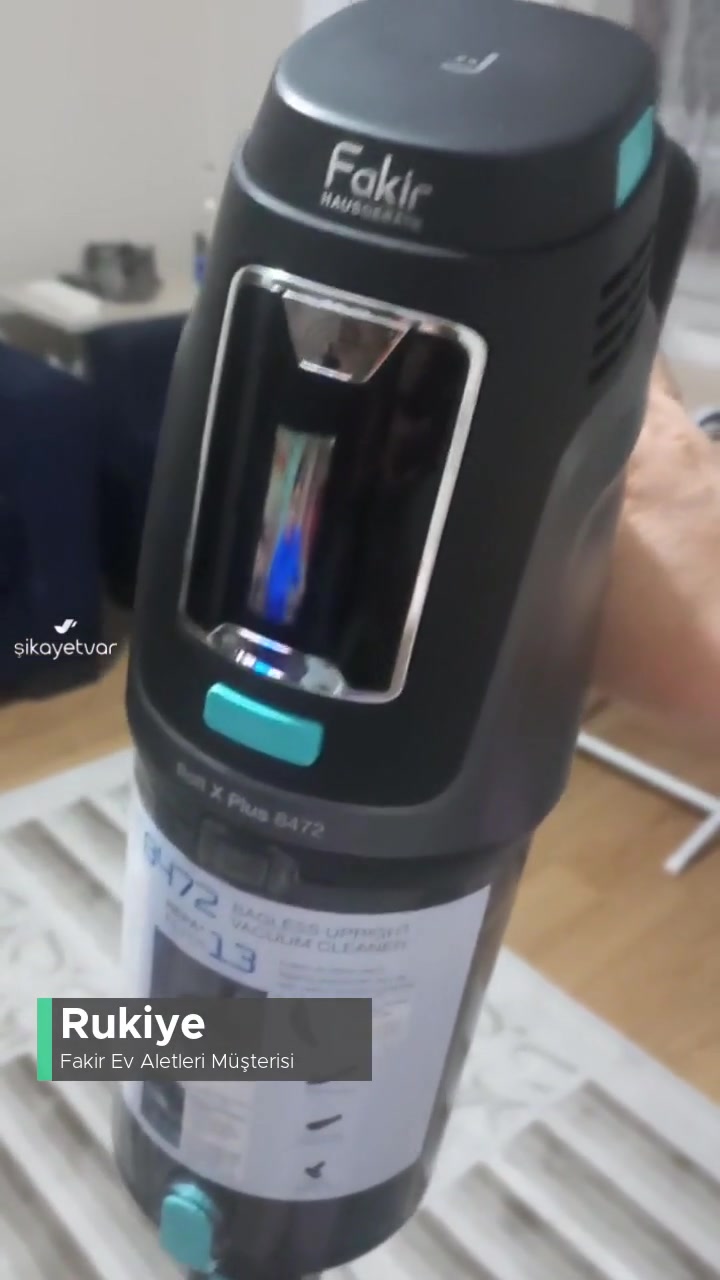 Fakir Şarjlı Süpürgenin Başlığı Dönmüyor! videonun kapak resmi