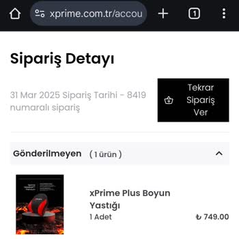 Geciken Sipariş Ve Yetersiz Müşteri Hizmeti