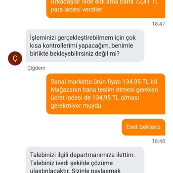 Eksik İade Ve Yanıltıcı Bilgilendirme