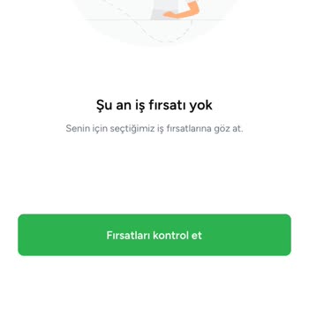 Uygulamada İş Fırsatları Görünmüyor