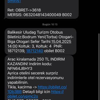 İptal Edilen Sefer Ve Ulaşılamayan Müşteri Hizmetleri