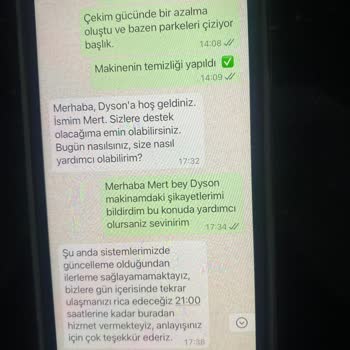 Dyson Müşteri Hizmetleri Sorunları Çözmek Yerine Oyalıyor