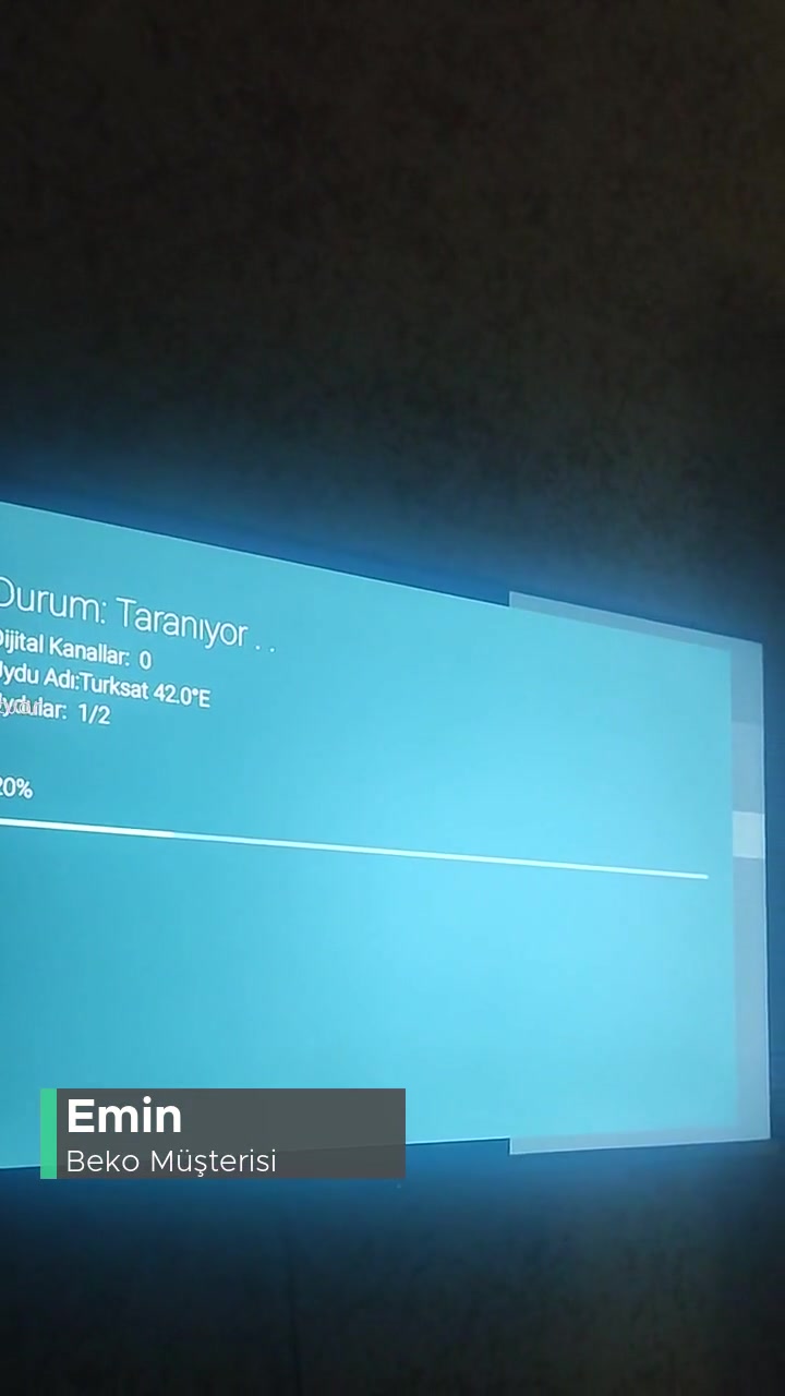 Beko Android TV Kanal Taramasında Sinyal Göstermiyor! videonun kapak resmi