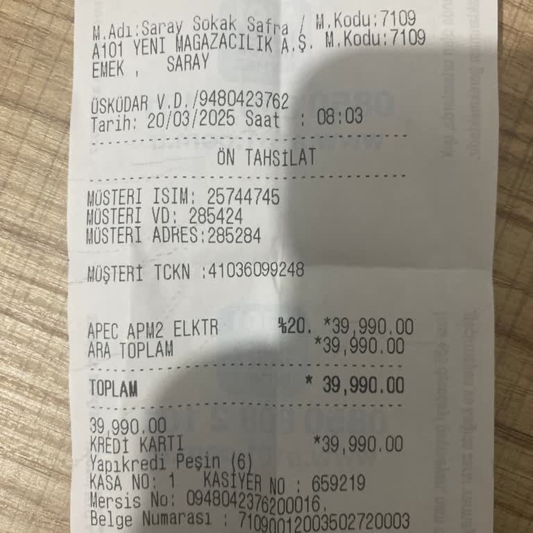 Eksik Bilgi Nedeniyle Teslim Edilmeyen Moped