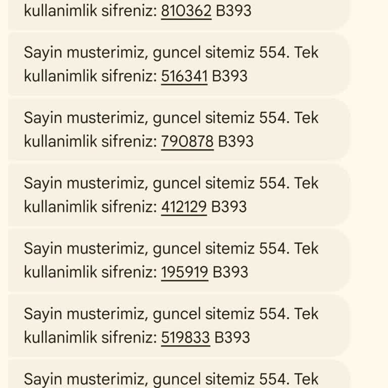 Bilinmeyen Mesajlarla Rahatsızlık