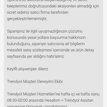 Trendyol'da İade Sorunu: Satıcıya Ulaşılamıyor