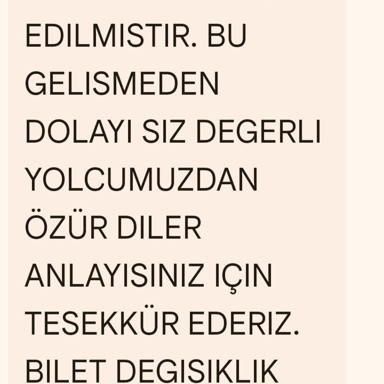 Kale Seyahat Ve En Uygun Uygulaması İle Yaşadığım İade Sorunu