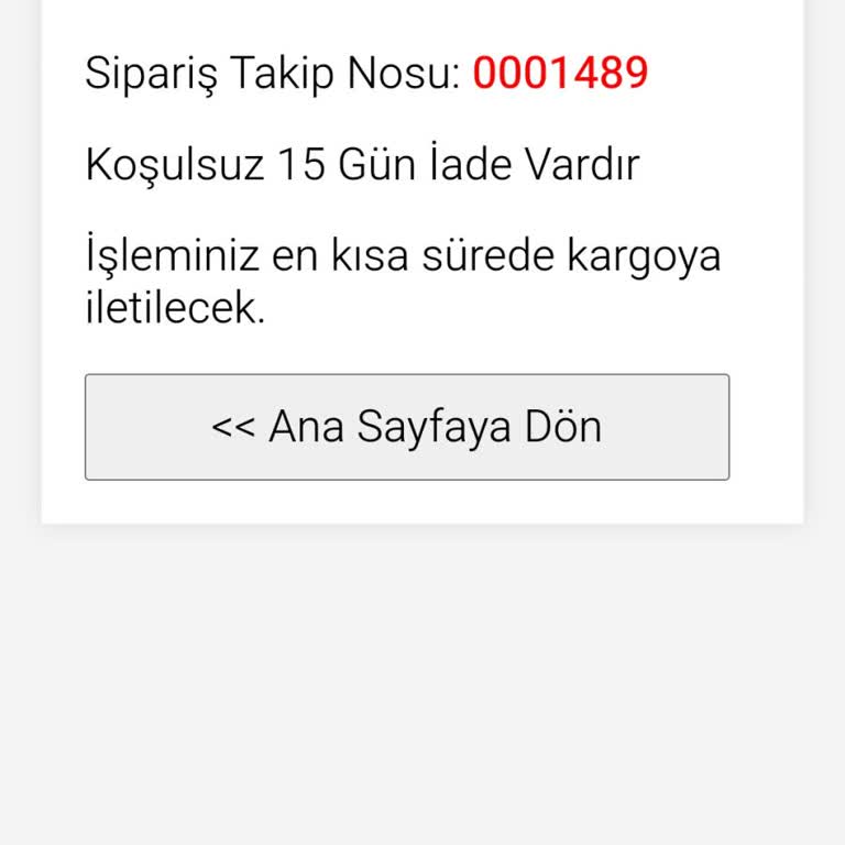Kuzeysepeti.com'dan Kapıda Ödeme Sorunu