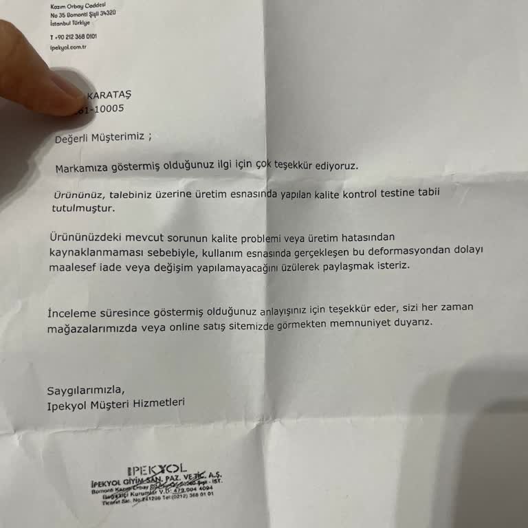 İpekyol Kabanın Fermuar Sorunları Bitmiyor