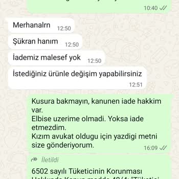 İade Talebi Reddedilen Kalitesiz Ürünler Ve Bilgi Gizleme