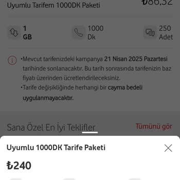 Vodafone Tarife Zammı: Müşteri Sadakati Göz Ardı Ediliyor