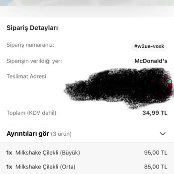 Yemek Sepeti'nde İçecek Siparişi Krizi