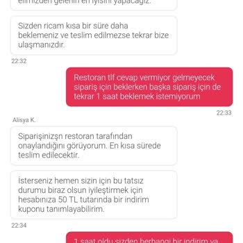 Yemeksepeti'nde Sipariş İptali Ve Ücret İadesi Sorunu