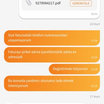 Trendyol'da Kurumsal Fatura Sorunu Ve Oyalama Taktikleri