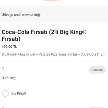 Big King Burger: Büyük İsim, Küçük Boyut!