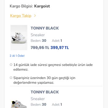 LCW Ayakkabılarının Kalitesizliği ve İade Sorunları