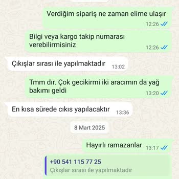 Teslim Edilmeyen Ürün Ve Boşa Giden Bekleyiş