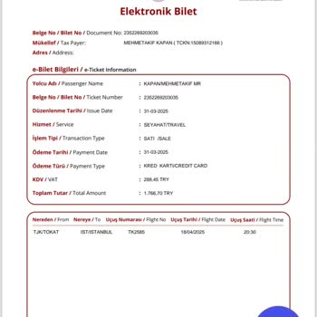 Yanlış Alınan Biletin İadesi Ve Değişimi Sorunu
