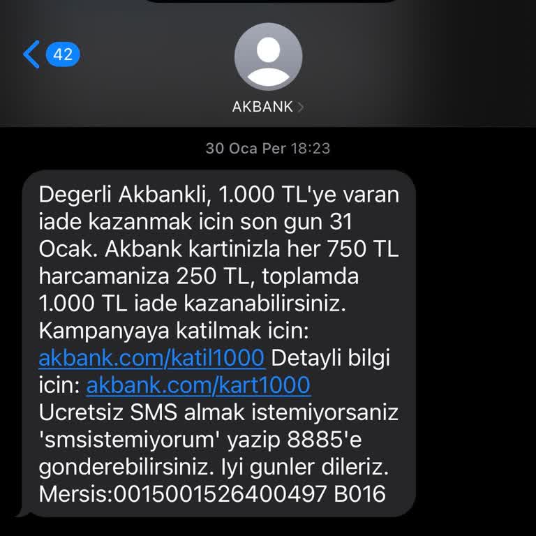 Akbank Kampanya İadesi Sorunu