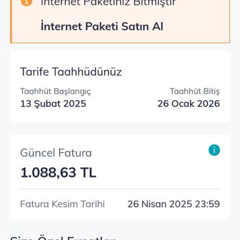 Pttcell Yanlış Faturalandırma Ve İade Sorunu