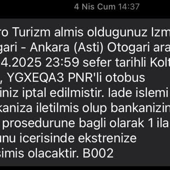 Bilet İadesi Sorunu Ve Eksik Geri Ödeme