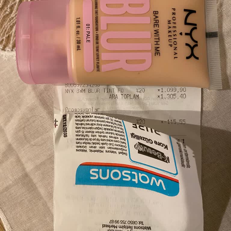 Yanlış Renk Fondöten İçin Değişim Talebi