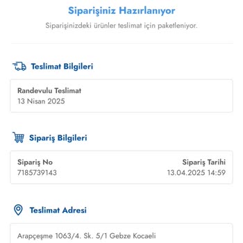 Şok Market'te Sipariş Teslimat Sorunu