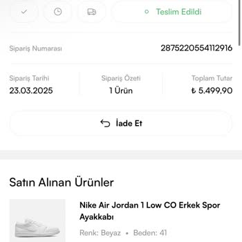 Hızla Deforme Olan Air Jordan Ayakkabılar
