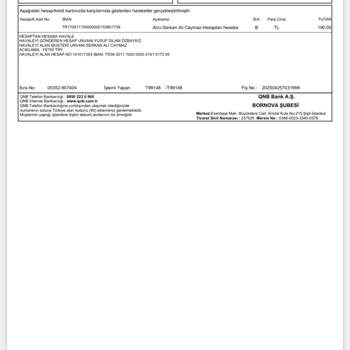 Havale İşleminde Gecikme Ve Destek Talebi