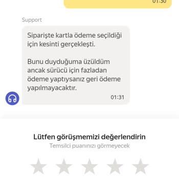 Yanlış Çekimlerle Çifte Ödeme Şoku: Ya*dex*GO'da Hatalı Ücretlendirme