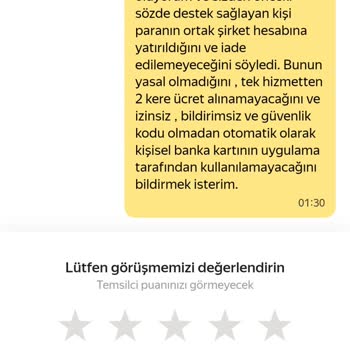 Yanlış Çekimlerle Çifte Ödeme Şoku: Ya*dex*GO'da Hatalı Ücretlendirme